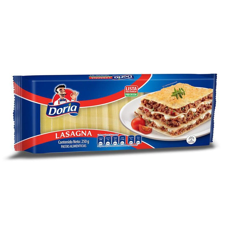 Pastas Fina Lasana DORIA 500 gr