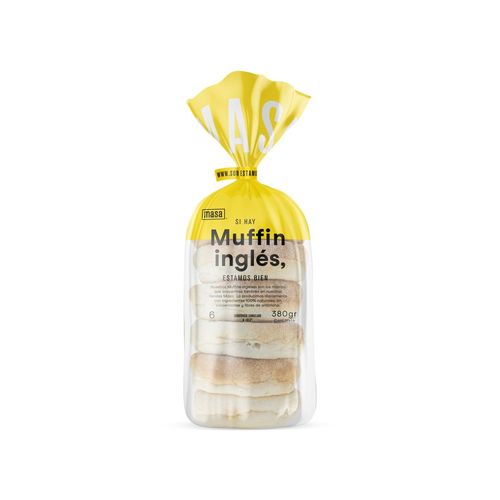 Muffin Ingles MASA SOMOS MASA 380 gr