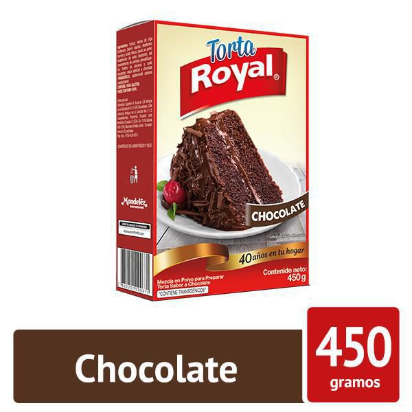 Mezcla Torta Chocolate ROYAL 450 gr