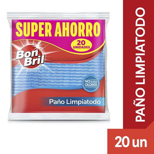 Paño Limpiatodo BON BRIL 20 und