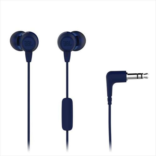 Audifonos Con Microfono Jbl C50hi Corder In Ear Azul