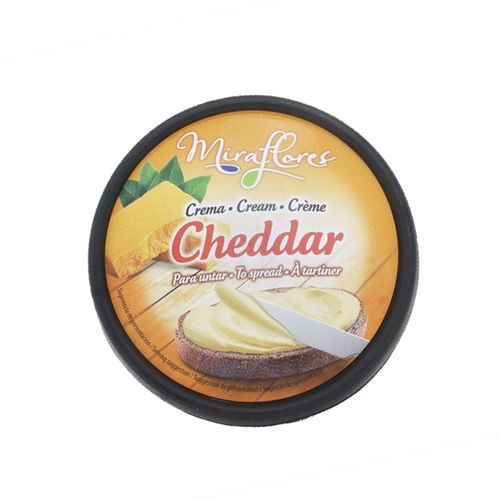 Crema de Queso Cheddar MIRAFLORES 125 gr