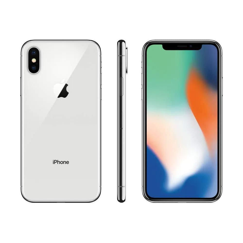 Celular Iphone X Reacondicionado Plateado 64 Gb