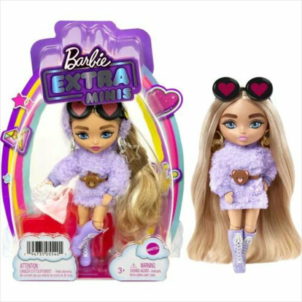 Muñeca Barbie Extra Minis Rubia #4 Original Mattel