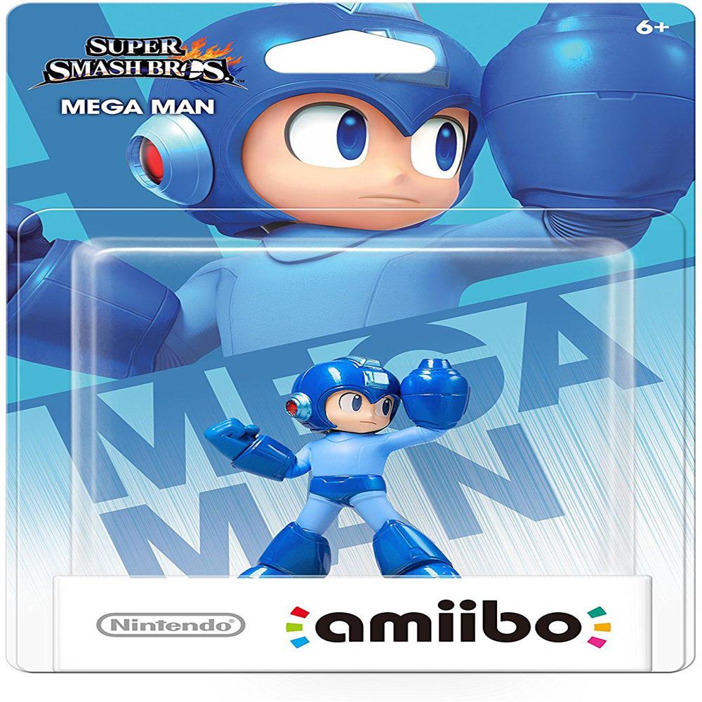 Figura Mega Man Amiibo Super Smash Bros Series Carulla 