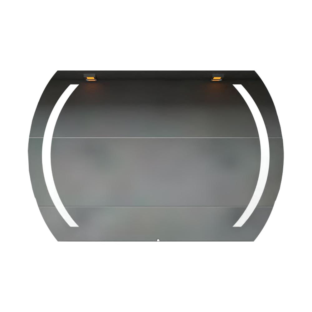Espejo Rectangular Manson, Gris, Con Luz Led img #2