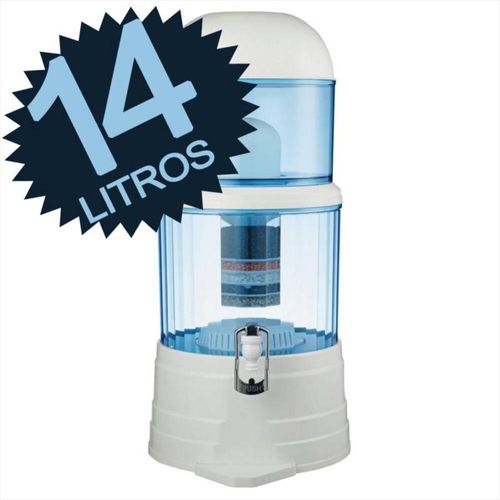 Filtro Purificador 14 Litros Agua Completo Sin Electricidad