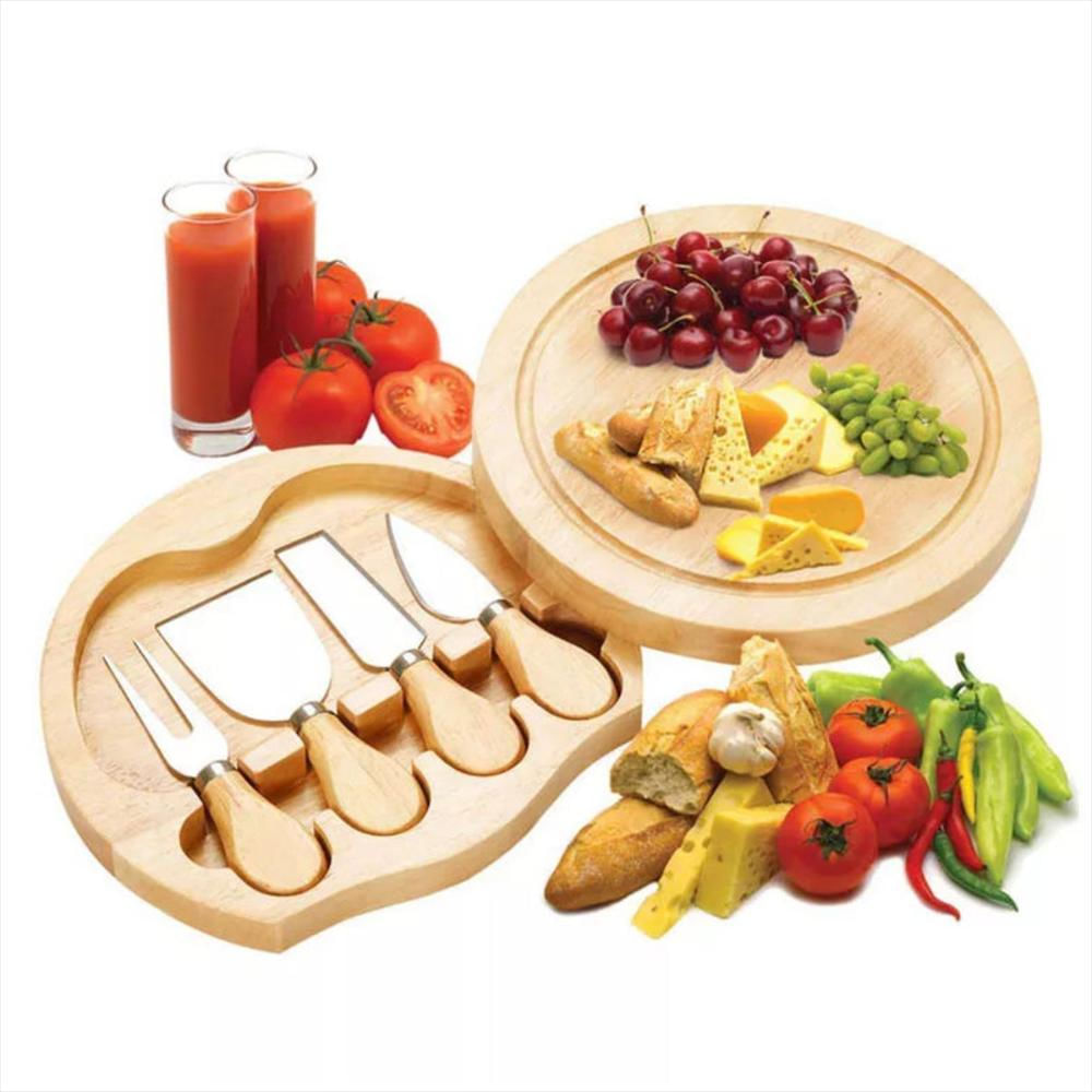 Tabla Para Quesos + 4 Cubiertos img #1