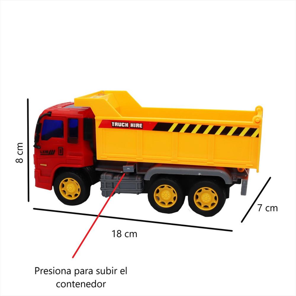 Volqueta Camión Vehiculo De Construcción Juguete N Carulla