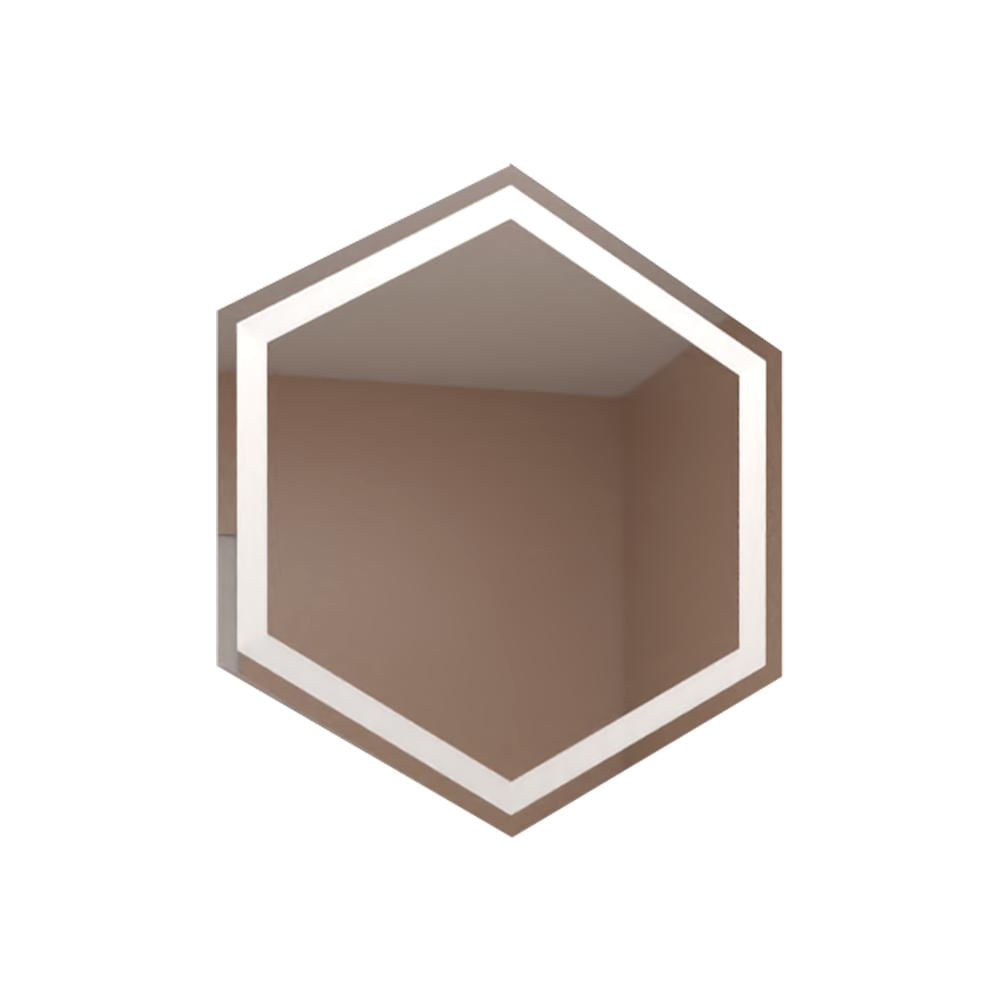 Espejo Wolf Hexagonal 70 Cm Led img #1
