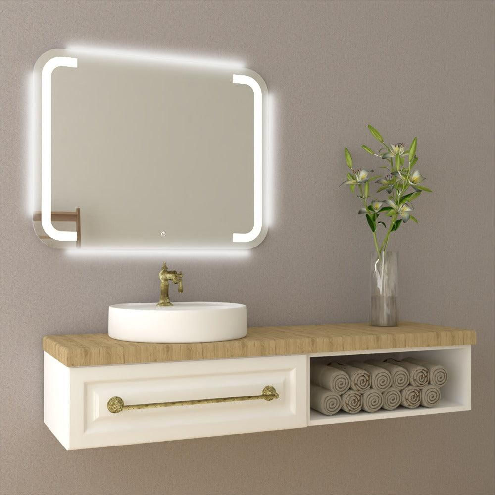 Espejo Brown Rectangular 90 Cm Led Y Touch img #3