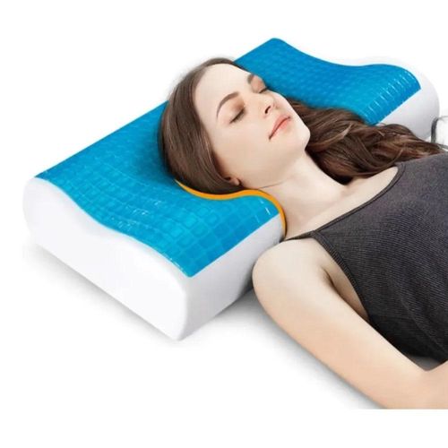 Almohada De Gel Ortopédica Cool Pillow Restform Color Blanco