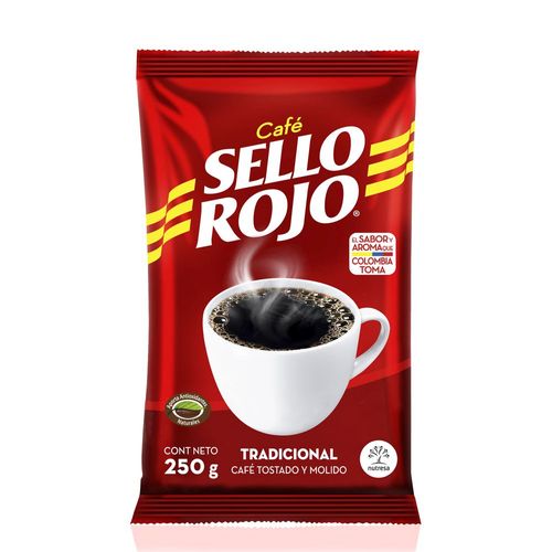 CAFE MOLIDO SELLO ROJO 250 gr