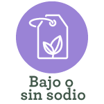 Bajo o sin sodio
