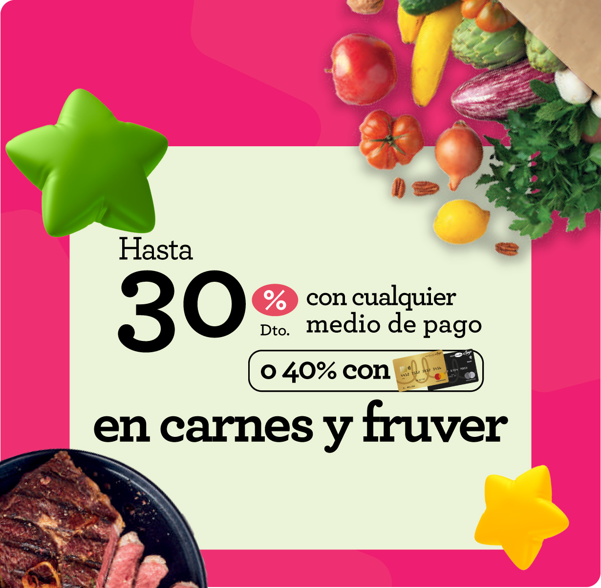 Carnes, pollo, pescado, res, cerdo, congelados, embutidos