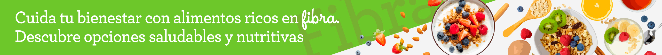 Alimentos ricos en fibra
