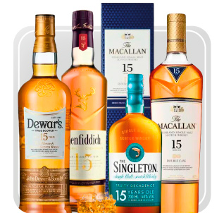 Whiskys 15 años