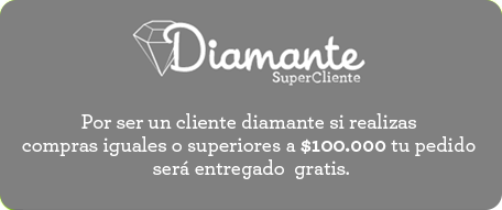 Domicilios gratis por ser cliente Diamante relizando compras iguales o superiores a $100.000