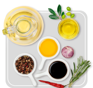 Aceites y vinagres​